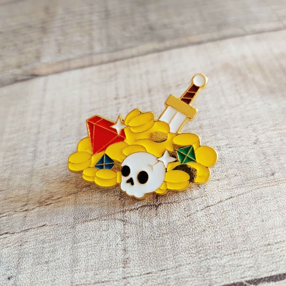 Pirates Treasure Pin Loot
